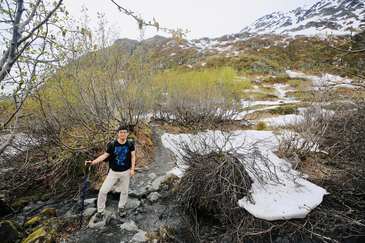 On the Way to Exit Glacier - 1