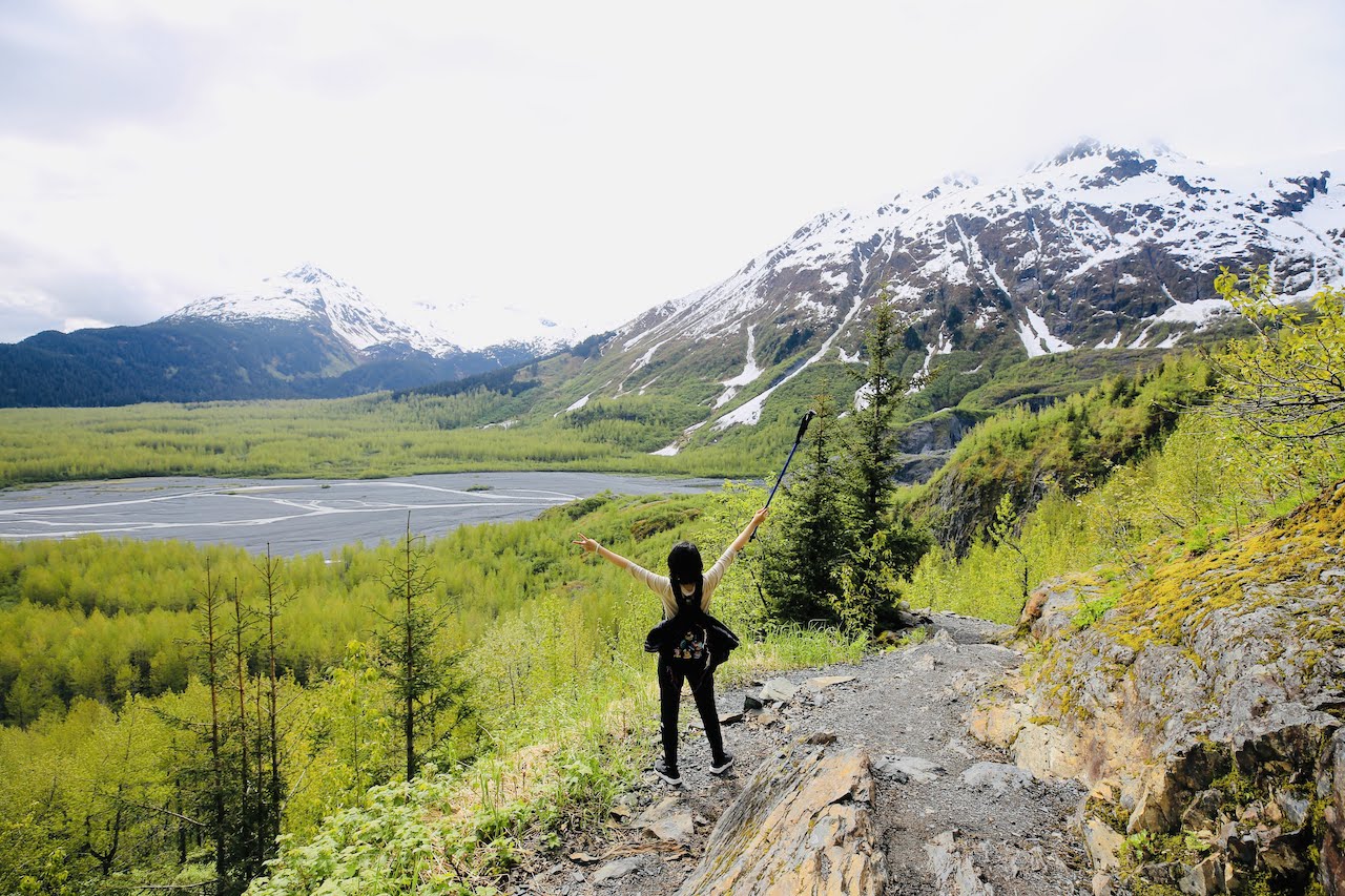On the Way to Exit Glacier - 2