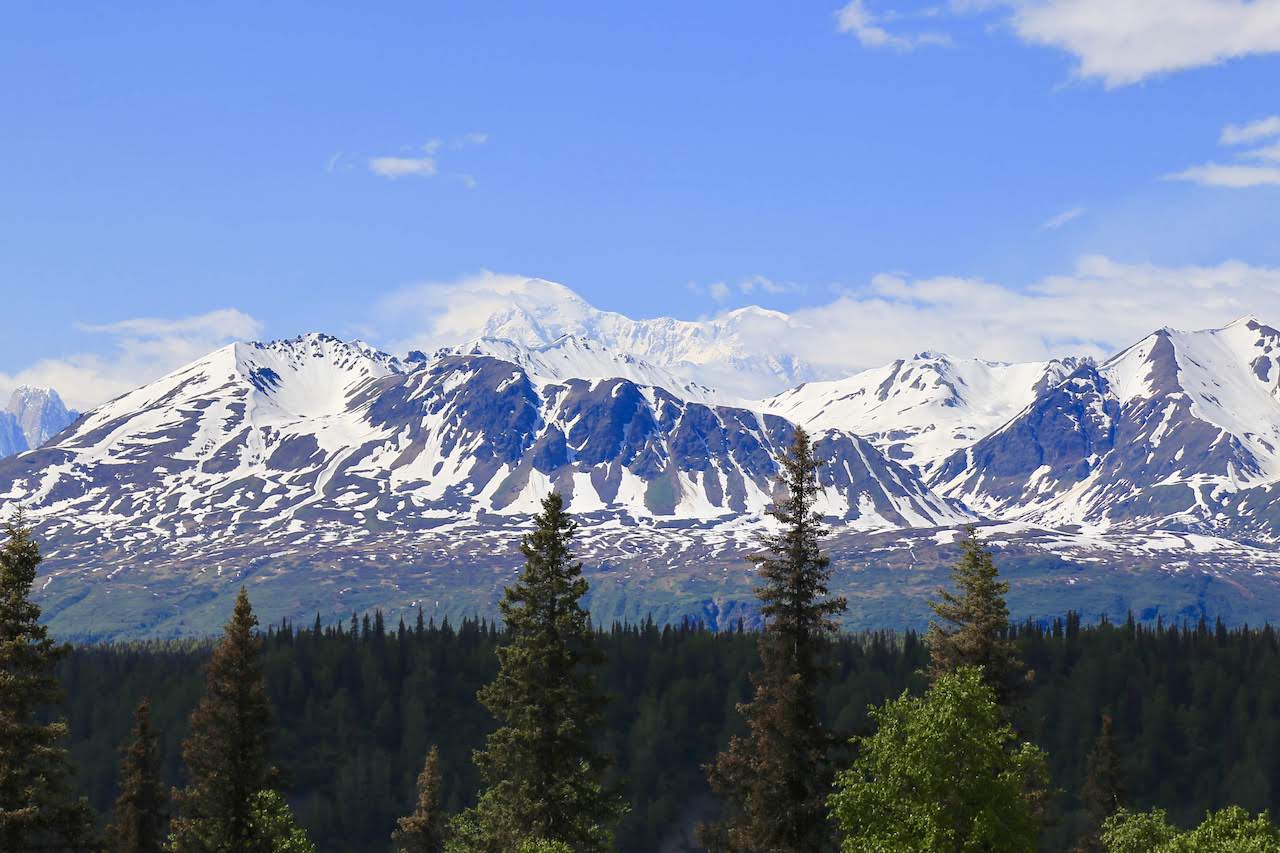 Scenery on the way to Denali National Park and Preserve - 2